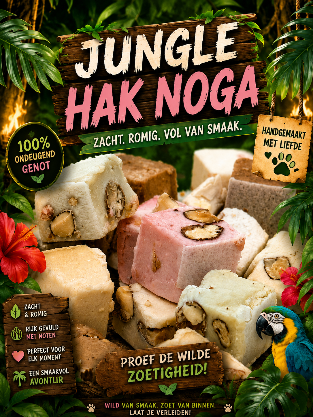 Chocolade hak noga