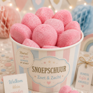 Babyshower spekjes aardbei