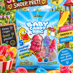 Kindersnoep baby candy ring