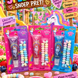 Kindersnoep unicorn lip candy