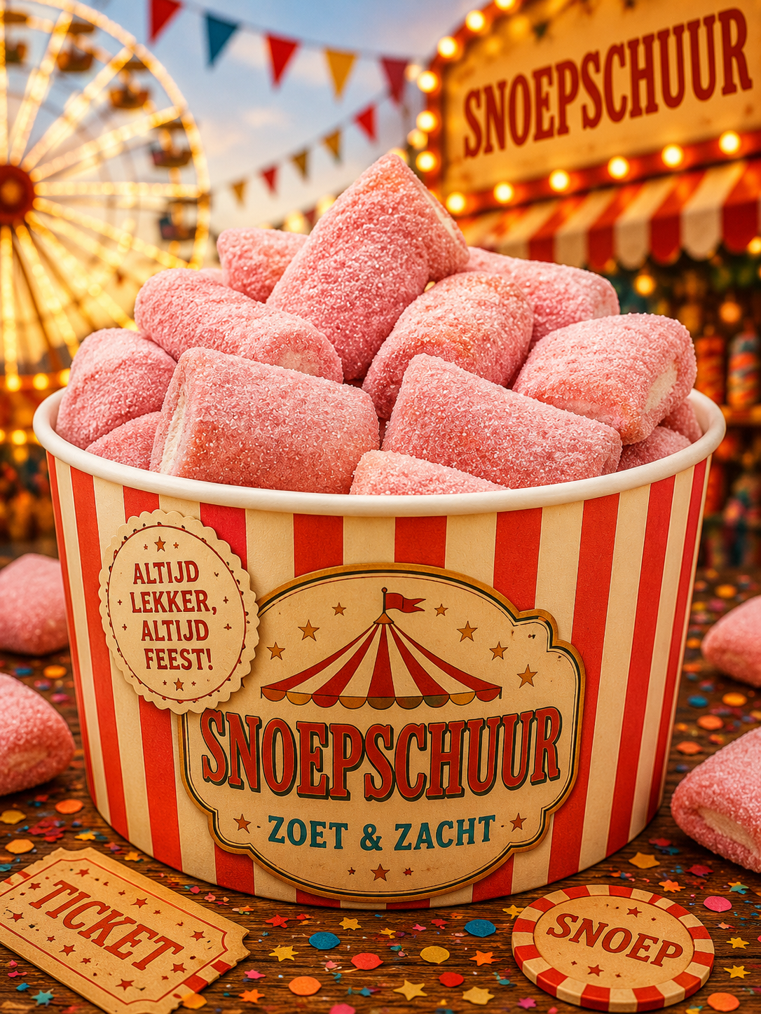 Spekjes aardbei zuur